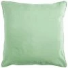 THEDECOFACTORY COTTON LOOK - <p>Coussin De Sol En Polycoton Vert Clair 70x70 - Vert Clair