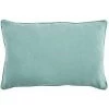 THEDECOFACTORY COTTON LOOK - <p>Coussin En Polycoton Bleu Clair 60x40 - Bleu Clair