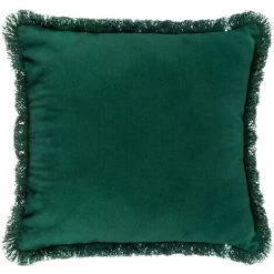 ATMOSPHERA, CRÉATEUR D'INTÉRIEUR Housse De Coussin Brodée 40x40 Jungle - Vert 8 ATMOSPHERA, CRÉATEUR D'INTÉRIEUR Housse De Coussin Brodée 40x40 Jungle - Vert -France Coussin et housse de coussin Soldes Boutique 18254388 4