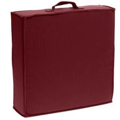 ATMOSPHERA, CRÉATEUR D'INTÉRIEUR Coussin De Sol 40x40 Cm Déperlant Bordeaux - Violet