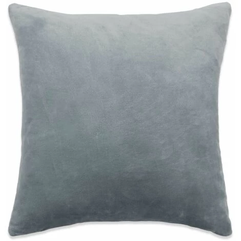 DéCOSHOP26 Lot De 2 Coussins Décoratifs En Tissu Velours Gris 60 X 60 Cm - Or 4 DéCOSHOP26 Lot De 2 Coussins Décoratifs En Tissu Velours Gris 60 X 60 Cm - Or – Image 4