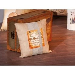 ALTOBUY AMELY - Coussin 'Lord' - Beige -France Coussin et housse de coussin Soldes Boutique 18484815 3