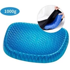 ASUPERMALL Coussin De Siege De Chaise En Gel, Diminue L'Inconfort, 1000G