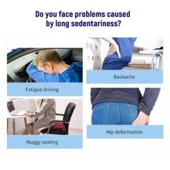 ASUPERMALL Coussin De Siege De Chaise En Gel, Diminue L'Inconfort, 1000G 8 ASUPERMALL Coussin De Siege De Chaise En Gel, Diminue L'Inconfort, 1000G -France Coussin et housse de coussin Soldes Boutique 18598686 4