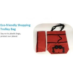 ASUPERMALL Sac A Provisions, Sacs Reutilisables Pliables, Avec Roues, Vert -France Coussin et housse de coussin Soldes Boutique 19110753 3