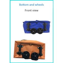 ASUPERMALL Sac A Provisions, Sacs Reutilisables Pliables, Avec Roues, Vert -France Coussin et housse de coussin Soldes Boutique 19110753 4