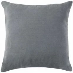 THEDECOFACTORY INTENSE - <p>Coussin Texturé Vintage Noir Cendré 90x90 - Noir Cendré -France Coussin et housse de coussin Soldes Boutique 19907762 5