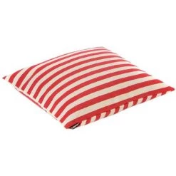 LONA Coussin 100% Coton 50 Cm Faro Rouge Et Blanc Cassé - Rouge Et Blanc Cassé