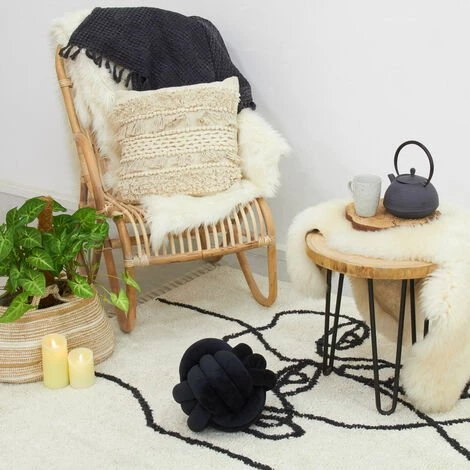 AUBRY GASPARD Coussin En Coton Bohème (Lot De 3) Lot De 3 Beige - Beige 3 AUBRY GASPARD Coussin En Coton Bohème (Lot De 3) Lot De 3 Beige - Beige – Image 3