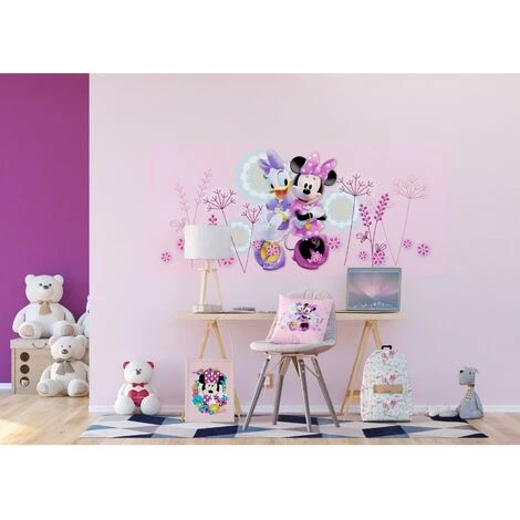 AG ART Coussin - Disney Minnie Et Daisy 40 Cm X 40 Cm - Multicolor 3 AG ART Coussin - Disney Minnie Et Daisy 40 Cm X 40 Cm - Multicolor – Image 3