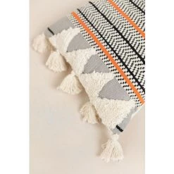 Coussin Carré (50x50 Cm) Kema SKLUM Coton - Beige Crème -France Coussin et housse de coussin Soldes Boutique 22783144 5