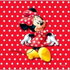 AG ART Coussin Minnie Mouse 2 Faces Disney 40x40 Cm - Multicolor