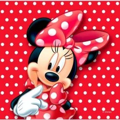 AG ART Coussin Minnie Mouse 2 Faces Disney 40x40 Cm - Multicolor -France Coussin et housse de coussin Soldes Boutique 22999839 3