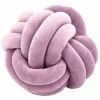 AUBRY GASPARD Coussin En Velours Noeud 25 Cm Vieux Rose - Vieux Rose