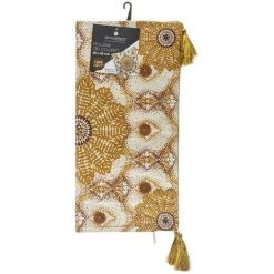 ATMOSPHERA, CRÉATEUR D'INTÉRIEUR Housse De Coussin Rosace Brodée 40x40 Cm - Jaune 9 ATMOSPHERA, CRÉATEUR D'INTÉRIEUR Housse De Coussin Rosace Brodée 40x40 Cm - Jaune -France Coussin et housse de coussin Soldes Boutique 23545369 5