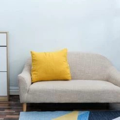 MANTA Coussin D'assise De Chaise 60 X 50 X 22 Cm Orange -France Coussin et housse de coussin Soldes Boutique 23611547 4