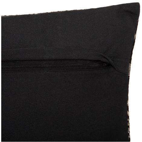 Atmosphera - Coussin Déhoussable Jacquard Noir Shine 39 X 59 Cm - Noir/doré 3 Atmosphera - Coussin Déhoussable Jacquard Noir Shine 39 X 59 Cm - Noir/doré – Image 3