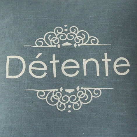 HOMEMAISON Coussin Déhoussable Et Passepoilé Blue Stone 40 X 60 Cm - Blue Stone 1 HOMEMAISON Coussin Déhoussable Et Passepoilé Blue Stone 40 X 60 Cm - Blue Stone