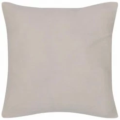 HOMMOO 4 Housses De Coussin En Coton 40 X 40 Cm Beige HDV00547 5 HOMMOO 4 Housses De Coussin En Coton 40 X 40 Cm Beige HDV00547 -France Coussin et housse de coussin Soldes Boutique 24990238 3