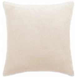 Hommoo Jeu De Coussin 2 Pcs Velours 60 X 60 Cm Blanc Casse HDV01994 -France Coussin et housse de coussin Soldes Boutique 24993718 4
