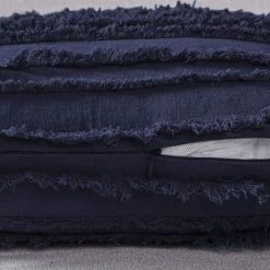 BARES Lot De 2 Housse De Coussin Boho Coton Lin Rayé MotifJacquard Taie D'oreiller Jet Housse De Coussi Décoratif Pour Chaise Voiture Canapé Et Lit Salon (Bleu Marine, 45cmx45cm) 8 BARES Lot De 2 Housse De Coussin Boho Coton Lin Rayé MotifJacquard Taie D'oreiller Jet Housse De Coussi Décoratif Pour Chaise Voiture Canapé Et Lit Salon (Bleu Marine, 45cmx45cm) -France Coussin et housse de coussin Soldes Boutique 25277300 4