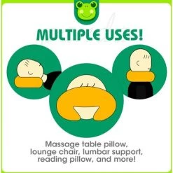 BEARSU Coussin De Voyage Enfant En PP Coton Oreiller De Voyage Peluche Tête/Cou Support Parfait Avion Voiture TGV Domicile - Grenouille Verte 8 BEARSU Coussin De Voyage Enfant En PP Coton Oreiller De Voyage Peluche Tête/Cou Support Parfait Avion Voiture TGV Domicile - Grenouille Verte -France Coussin et housse de coussin Soldes Boutique 25540335 4