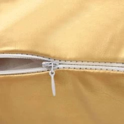 TRUE DEAL Jeu De Coussin 2 Pcs PU 60 X 60 Cm Doré 8 TRUE DEAL Jeu De Coussin 2 Pcs PU 60 X 60 Cm Doré -France Coussin et housse de coussin Soldes Boutique 26116791 4