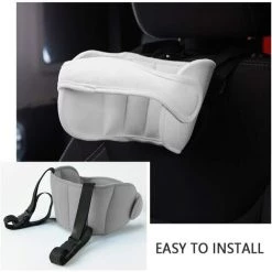 BEARSU Bébé Support De Tête De Voiture,Siège De Sécurité De Voiture,Réglable Tête Fixation Holder Pour Enfants,Support De Tête Enfant Voiture,Appui Tete Siege Auto,Protéger Cou/Epaules,Gris -France Coussin et housse de coussin Soldes Boutique 26258977 4