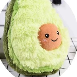 BEARSU Joli Oreiller En Peluche à L'avocat En Plusieurs Tailles Coussin En Peluche Pour Avocat Et Enfant Taille Différente (11.81IN/30CM)