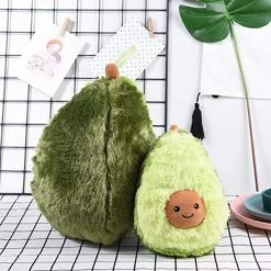 BEARSU Joli Oreiller En Peluche à L'avocat En Plusieurs Tailles Coussin En Peluche Pour Avocat Et Enfant Taille Différente (11.81IN/30CM) -France Coussin et housse de coussin Soldes Boutique 26509406 4