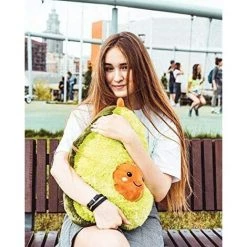 BEARSU Joli Oreiller En Peluche à L'avocat En Plusieurs Tailles Coussin En Peluche Pour Avocat Et Enfant Taille Différente (11.81IN/30CM) -France Coussin et housse de coussin Soldes Boutique 26509406 5