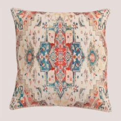 Coussin Carré En Coton (50x50 Cm) Asot SKLUM Coton - Vintage