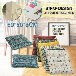 LBTN 50 * 50cm Coussin De Chaise Coussin De Siège Super épais Coussin De Siège Patio Extérieur Doux (coussin De Chaise (# 4)) -France Coussin et housse de coussin Soldes Boutique 26810450 4