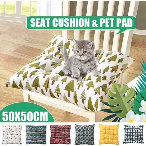 LBTN 50 * 50cm Coussin De Chaise Coussin De Siège Super épais Coussin De Siège Patio Extérieur Doux (ours Polaire 50x50x8) 5 LBTN 50 * 50cm Coussin De Chaise Coussin De Siège Super épais Coussin De Siège Patio Extérieur Doux (ours Polaire 50x50x8) – Image 5