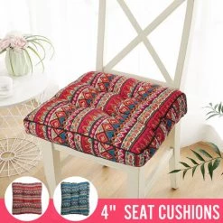 LBTN 50 * 50 * 8cm Coton Coussin De Sol Uni Salle à Manger Chaise D'appoint Coussin De Siège Coussin De Chaise De Bureau à Domicile Coussin Doux Et Confortable (rouge, 50x50x10cm) 8 LBTN 50 * 50 * 8cm Coton Coussin De Sol Uni Salle à Manger Chaise D'appoint Coussin De Siège Coussin De Chaise De Bureau à Domicile Coussin Doux Et Confortable (rouge, 50x50x10cm) -France Coussin et housse de coussin Soldes Boutique 26810455 4