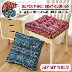 LBTN 50 * 50 * 8cm Coton Coussin De Sol Uni Salle à Manger Chaise D'appoint Coussin De Siège Coussin De Chaise De Bureau à Domicile Coussin Doux Et Confortable (rouge, 50x50x10cm) 9 LBTN 50 * 50 * 8cm Coton Coussin De Sol Uni Salle à Manger Chaise D'appoint Coussin De Siège Coussin De Chaise De Bureau à Domicile Coussin Doux Et Confortable (rouge, 50x50x10cm) -France Coussin et housse de coussin Soldes Boutique 26810455 5