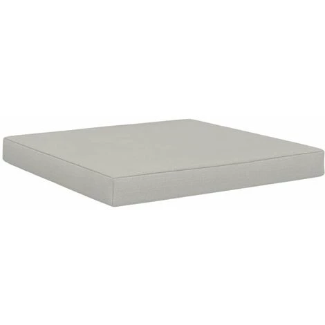 DéCOSHOP26 Coussin De Plancher De Palette 60x61,5x6 Cm Beige Tissu - Beige 1 DéCOSHOP26 Coussin De Plancher De Palette 60x61,5x6 Cm Beige Tissu - Beige