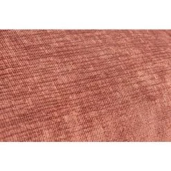 RIDEAUDISCOUNT Housse De Coussin 30 X 50 Cm Déhoussable Passepoil Noir Velours Chenillé Terracotta - Rouge -France Coussin et housse de coussin Soldes Boutique 27362362 3