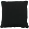 THEDECOFACTORY POP - <p>Coussin 100% Coton Noir 50x50 - Noir