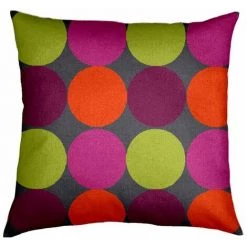 THEDECOFACTORY PASTILLE - <p>Coussin à Motifs à Pois Violet 40x40 - Violet