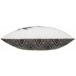 ATMOSPHERA, CRÉATEUR D'INTÉRIEUR Coussin Déhoussable Réversible 40x40 Cm Safari éléphant - Blanc -France Coussin et housse de coussin Soldes Boutique 27824755 5