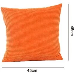LONGZIMING Lot De 2, Housse De Coussin Carré Décoratif Doux En Velours Côtelé, Housse De Coussin, Décorations De Décoration Pour Canapé, Chaise De Lit 9 LONGZIMING Lot De 2, Housse De Coussin Carré Décoratif Doux En Velours Côtelé, Housse De Coussin, Décorations De Décoration Pour Canapé, Chaise De Lit -France Coussin et housse de coussin Soldes Boutique 27991815 5