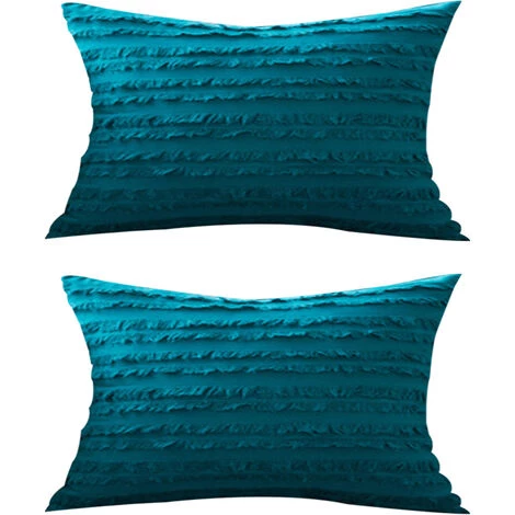 LONGZIMING Lot De 2 Housse De Coussin Décorative Avec Pompon à Franges Taie D'oreiller Super Doux Taies D'oreiller Gland Décor Housse De Coussin Pour Canapé Canapé Chambre Salon 2 LONGZIMING Lot De 2 Housse De Coussin Décorative Avec Pompon à Franges Taie D'oreiller Super Doux Taies D'oreiller Gland Décor Housse De Coussin Pour Canapé Canapé Chambre Salon – Image 2