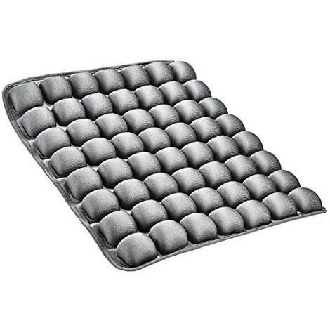 BARES Coussin Orthopédique De Siège Gonflable Pour Réduire La Douleur Causée Par Coccyx Et Hémorroïdes, Coussin De Dos Et Assise Ergonomique, Fournir Un Soutien Lombaire Pour Chaise (Gris) 45*45 1 BARES Coussin Orthopédique De Siège Gonflable Pour Réduire La Douleur Causée Par Coccyx Et Hémorroïdes, Coussin De Dos Et Assise Ergonomique, Fournir Un Soutien Lombaire Pour Chaise (Gris) 45*45
