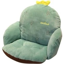 BARES Coussin De Siège Coussin De Canapé En Peluche Doux Coussins De Fauteuil De Soutien Du Dos, Coussin De Siège De Voiture Chaise Coussin Rembourré Coussin De Siège De Chaise Avec Sangles Couss