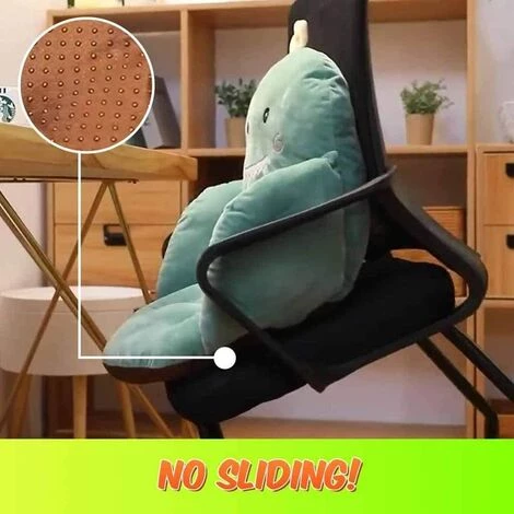 BARES Coussin De Siège Coussin De Canapé En Peluche Doux Coussins De Fauteuil De Soutien Du Dos, Coussin De Siège De Voiture Chaise Coussin Rembourré Coussin De Siège De Chaise Avec Sangles Couss 3 BARES Coussin De Siège Coussin De Canapé En Peluche Doux Coussins De Fauteuil De Soutien Du Dos, Coussin De Siège De Voiture Chaise Coussin Rembourré Coussin De Siège De Chaise Avec Sangles Couss – Image 3