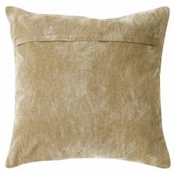 THEDECOFACTORY VINTAGE USED - <p>Coussin Effet Délavé Beige Naturel 70x70 - Beige Naturel -France Coussin et housse de coussin Soldes Boutique 28314003 5