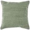 THEDECOFACTORY VINTAGE USED - <p>Coussin Effet Délavé Vert Clair 70x70 - Vert Clair