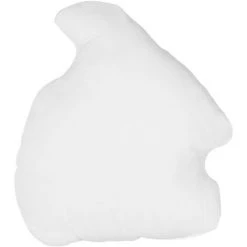 BELIANI Coussin Décoratif En Tissu Blanc 42x12cm - Blanc -France Coussin et housse de coussin Soldes Boutique 28546220 5