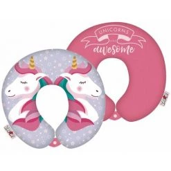 ARDITEX Coussin Pour Le Cou 28x28x6cm De ZASKA-Licorne - Multicolor